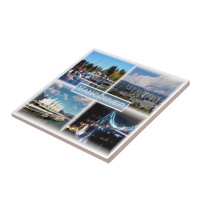 zCA007 VANCOUVER, Stanley Park, Yaletown, Tile (Side)