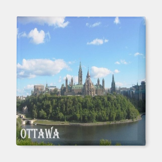 zCA021 OTTAWA, Canada, America, Fridge Magnet (Front)