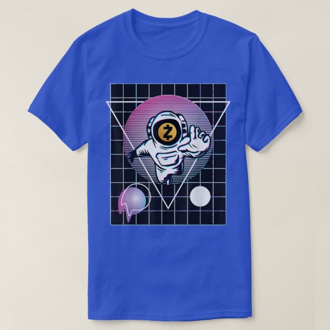 Zcash Astronaut T-Shirt (Design Front)