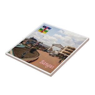 zCF009 BANGUI, Central African Republic, Tile