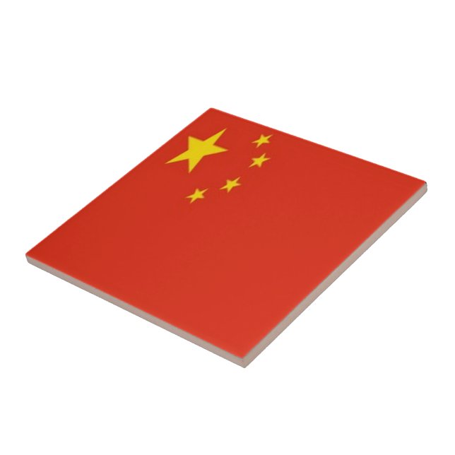 zCH001 Chinese FLAG China PRC, Tile (Side)