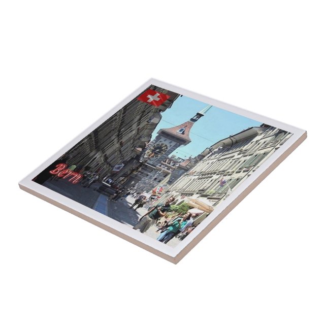 zCH022 BERN Downtown Switzerland - Tile (Side)