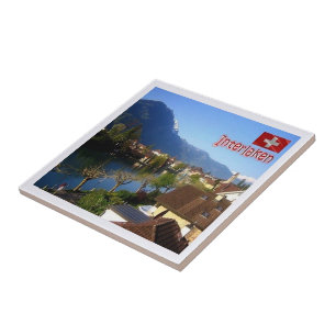 zCH026 INTERLAKEN Switzerland - Tile