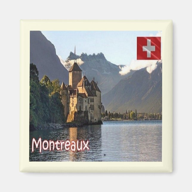 zCH029 MONTREAUX Suisse - Aimant frigo (Devant)