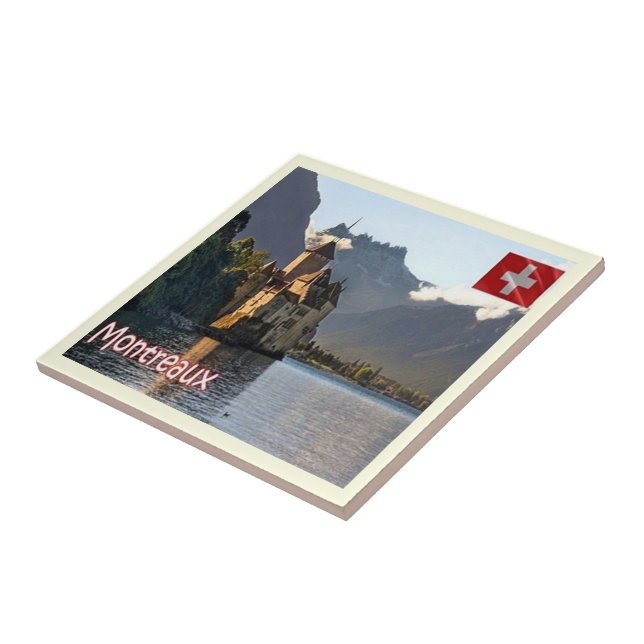 zCH029 MONTREAUX Switzerland - Tile (Side)