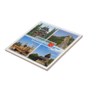 zCN003 BEIJINGN Great Wall Badaling, Asia, Fridge Tile