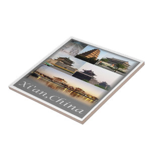 zCN014 XIAN CHINA & TERRACOTTA ARMY, Asia, Tile