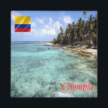 ZCO008 COLOMBIA, Archipelago of San Andrés, Fridge Magnet<br><div class="desc">Here you will find the souvenir of your vacation. This category contains fridge magnets of many locations in Colombia. Amaze friends and relatives with the unique souvenirs from your great trip! Try us!</div>