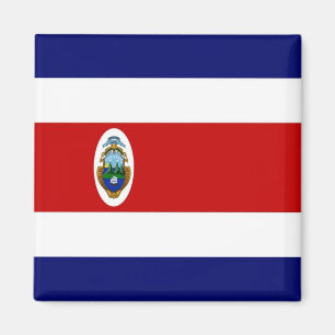 zCR001 COSTA RICA, FLAG, America, Fridge Magnet