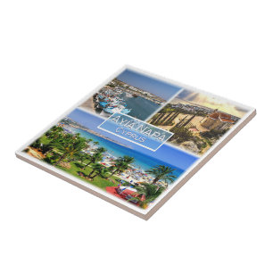 zCY003 AYIA NAPA Harbour Nelia, Cyprus, Tile