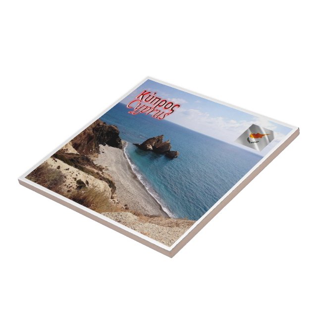 zCY006 ROCK FORMATIONS Cyprus, Tile (Side)