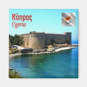 zCY024 KYRENIA CASTLE Cyprus, Fridge Magnet