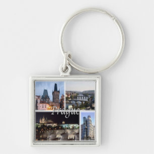 zCZ005 PRAGUE Czech Republic, Keychain