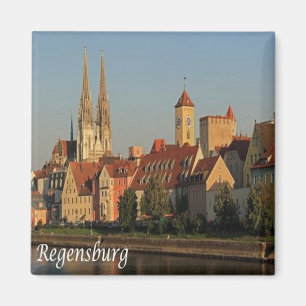 zDE007 REGENSBURG Germany, Fridge Magnet
