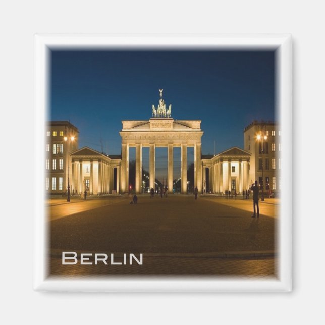 zDE019 BERLIN Brandenburger Tor Germany, Fridge Magnet (Front)
