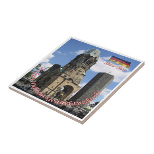 zDE038 BERLIN Kaiser Wilhelm Memorial Church, Tile