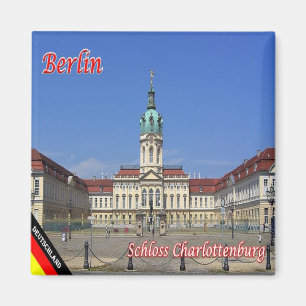 zDE055 BERLIN SCHLOSS CHARLOTTENBURG, Fridge Magnet