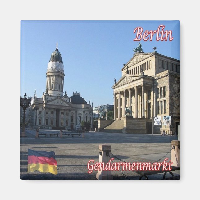 zDE066 BERLIN GENDARMENMARKT Germany, Fridge Magnet (Front)