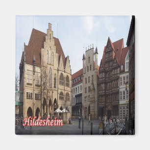 zDE098 HILDESHEIM Germany, Fridge Magnet