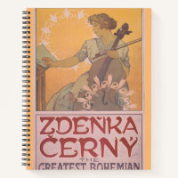 Zdenka Cerny poster by Alphonse Mucha 