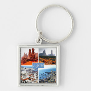 zDZ009 ALGERI mosaic, Algeria, Africa, Keychain