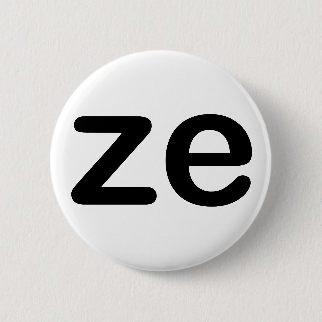 Ze 2 Inch Round Button (Front)