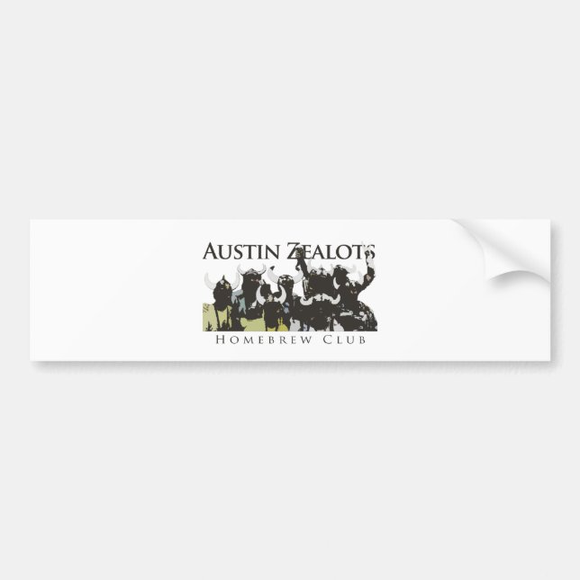 Zealots Logo 2013 Bumper Sticker (Front)