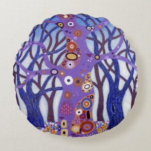 Zebedee Too 2012 Round Pillow