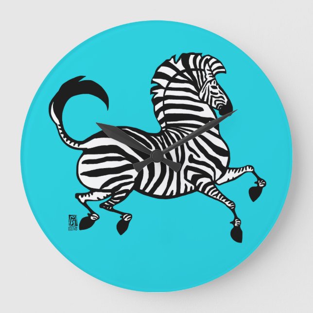 Zebra 1 Clock (Front)