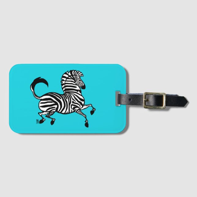 Zebra 1 Luggage Tag