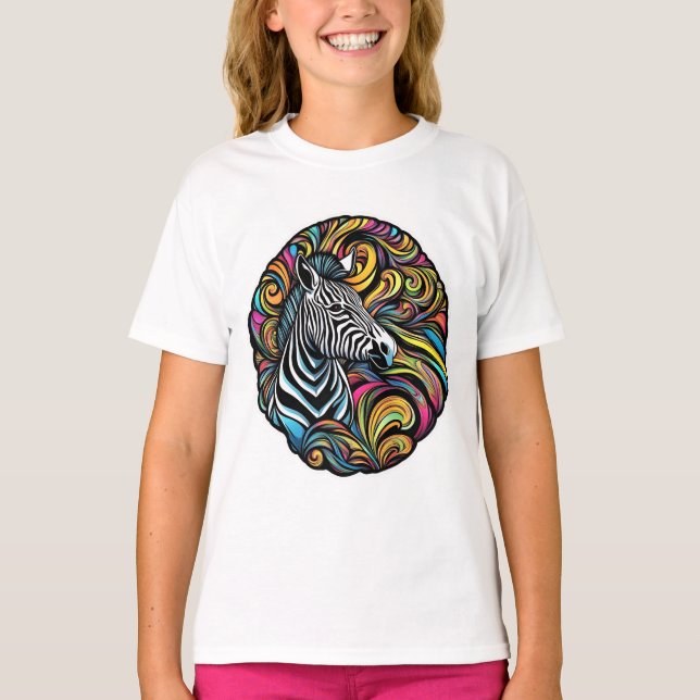 Zebra 1 T-Shirt (Front)