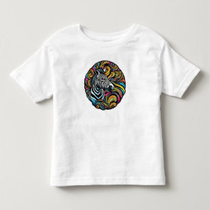 Zebra 1 toddler t-shirt