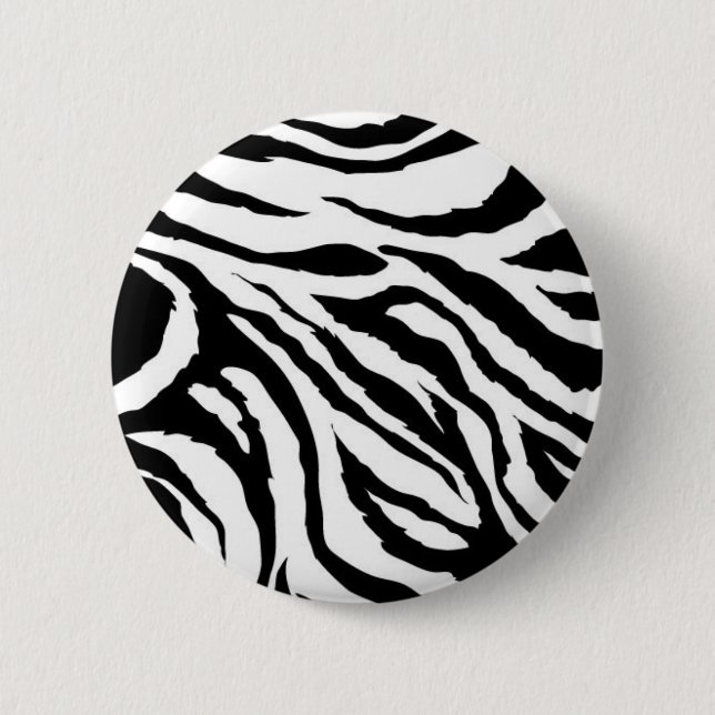 zebra 2 inch round button (Front)
