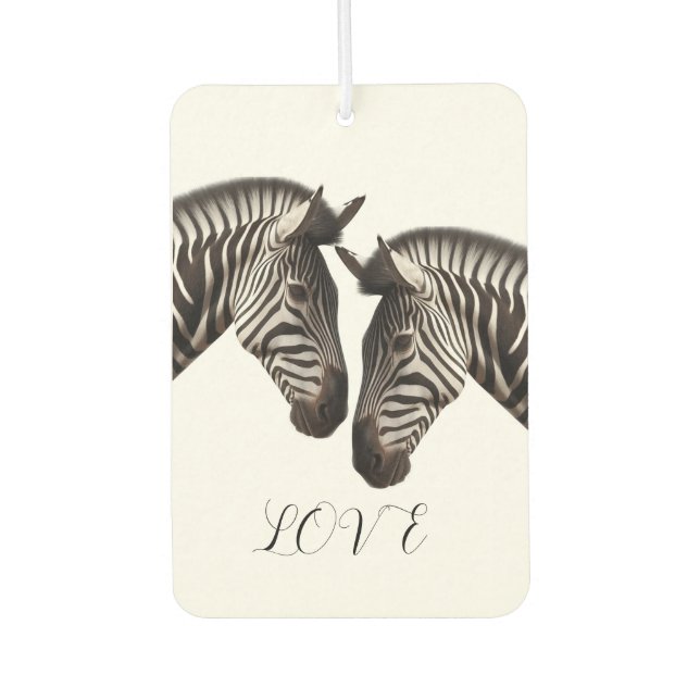 Zebra Air Freshener (Front)