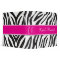 Zebra and Hot Pink Binder 2 inch