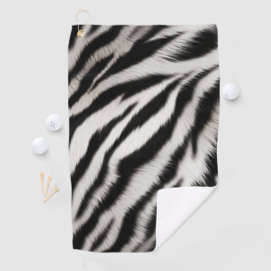 Zebra Animal Print Golf Towel