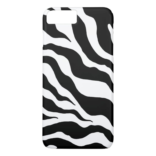 Zebra Animal Print iPhone Case (Back)