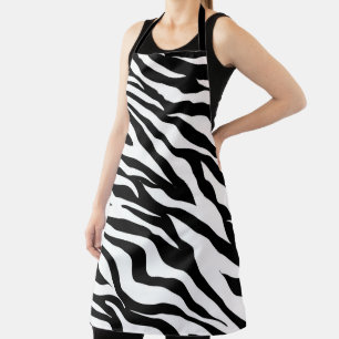 Zebra Animal Print Pattern Apron