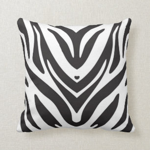 Zebra Animal Print Throw Pillow