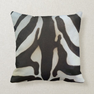 Zebra Animal Print Throw Pillow