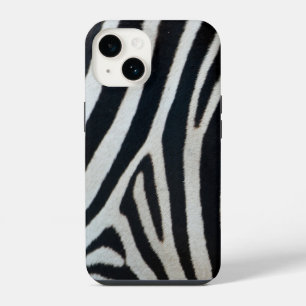 zebra animal skin fur texture nature stripes patte iPhone 14 case