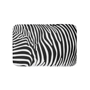 Zebra Animalprint Bath Mat