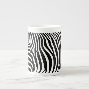 Zebra Animalprint Bone China Mug