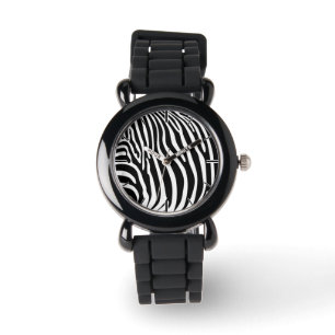 Zebra Animalprint Watch