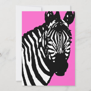 zebra announcements / invitations