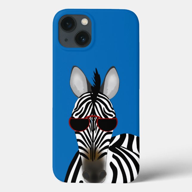 Zebra Apple iPhone 7, Tough Xtreme Phone Case (Back)