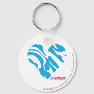 Zebra Aqua 2 Keychain