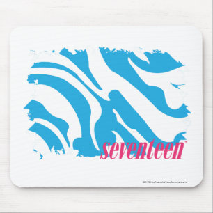 Zebra Aqua 4 Mouse Pad