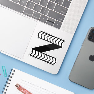 Zebra Arrow  style Letter Z Monogram