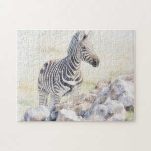 Zebra Art Wild Animal Puzzle